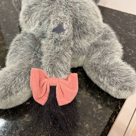 Authentic 16” Plush Eeyore Removable Tail RARE 1980's Vintage Disney World - Picture 7 of 9